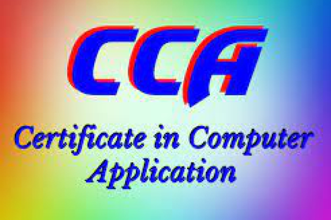 Certificate Course in Computer Application (CCA)