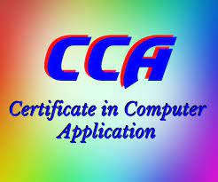 Certificate Course in Computer Application (CCA)